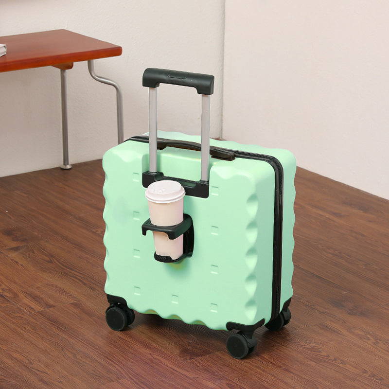 Unisex Innovative Textured Carry-On Spinner Suitcase Kalsten