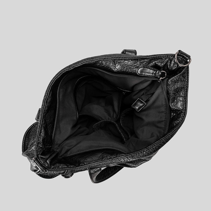 Multi-Functional Leather Tote