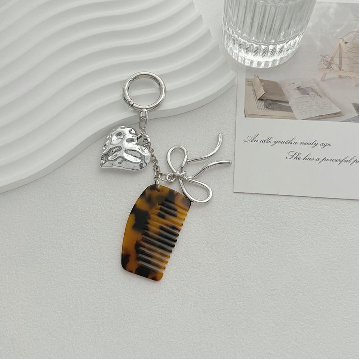 Decorative Hair Comb Keychain Kalsten