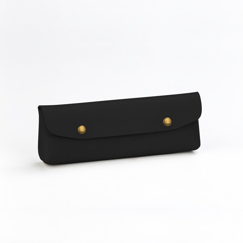 Sleek Leather Pencil Holder