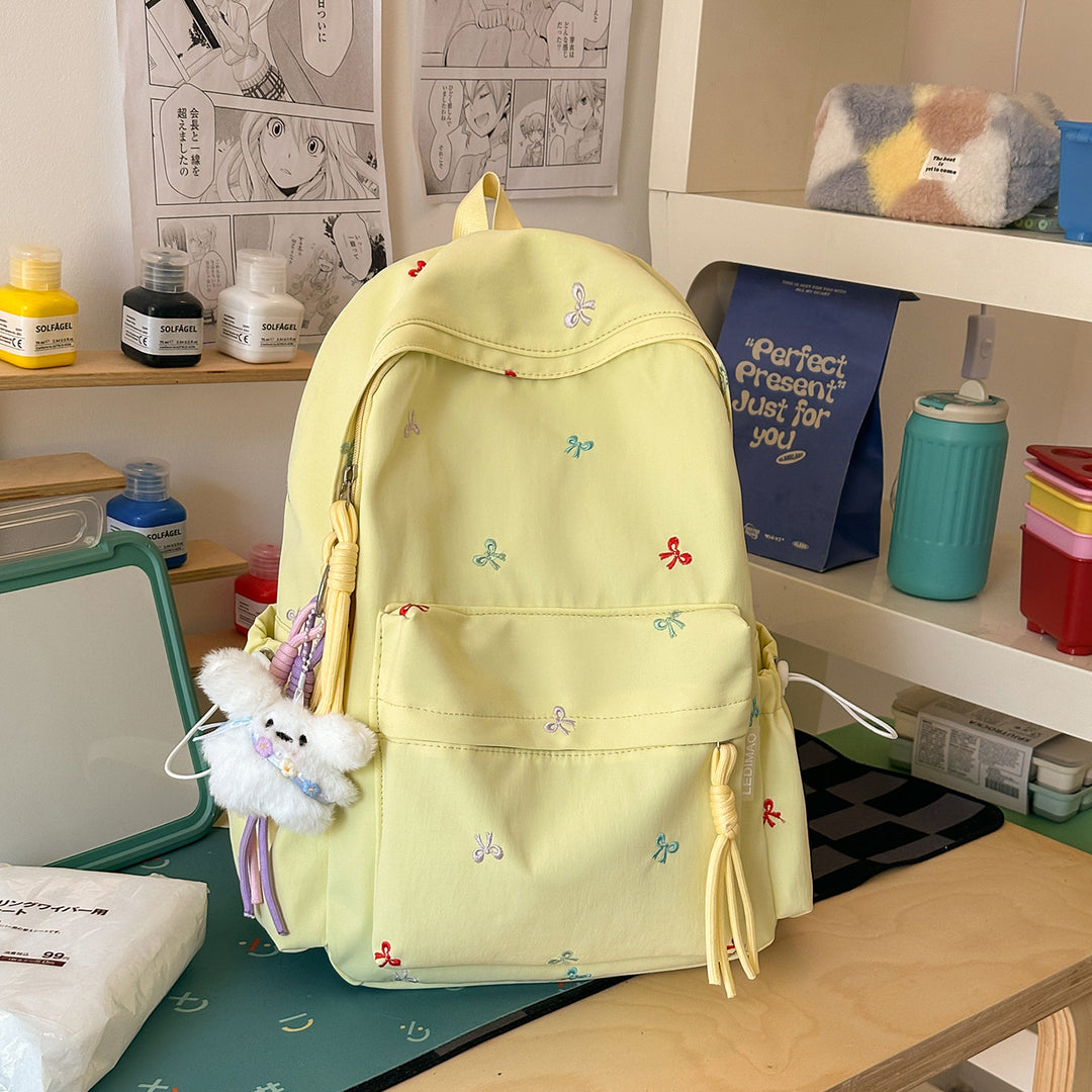 Cute Embroidered Patterned Backpack Kalsten