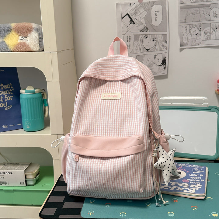 Stylish Striped Backpack Kalsten