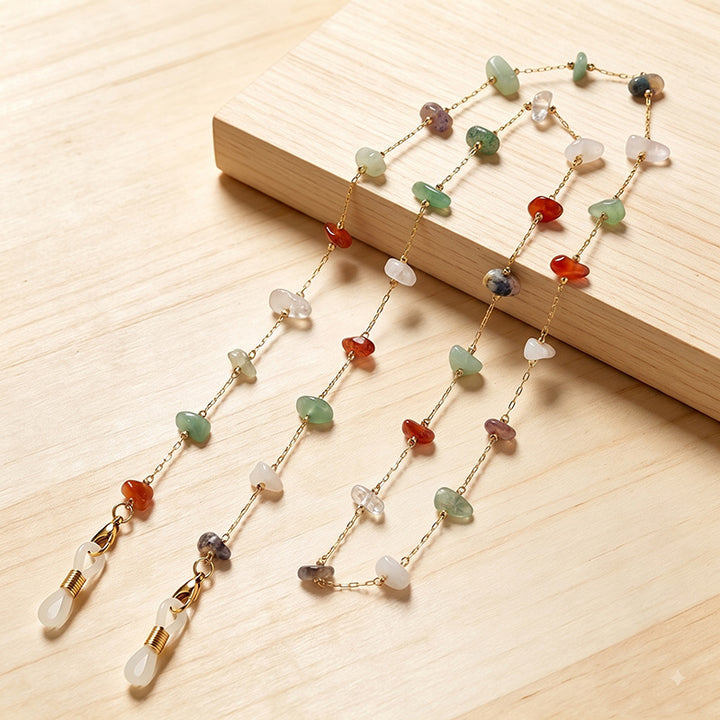 Multi-String Gemstone Necklace Kalsten