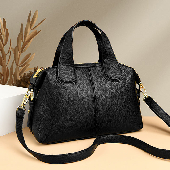 Elegant Faux Leather Handbag Kalsten