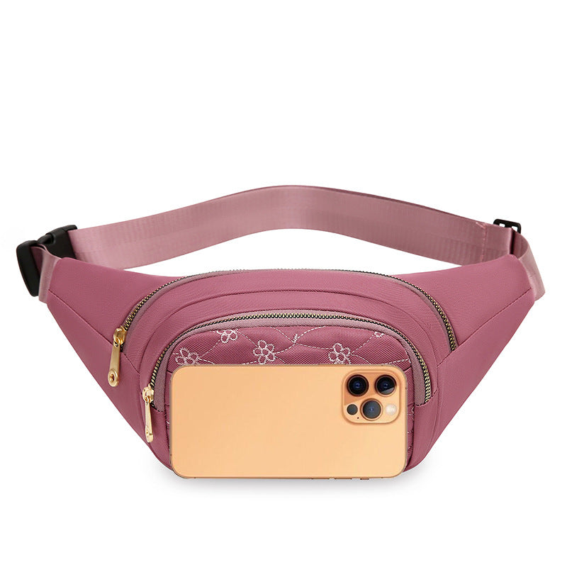 Elegant Floral Designed Belt Bag Kalsten