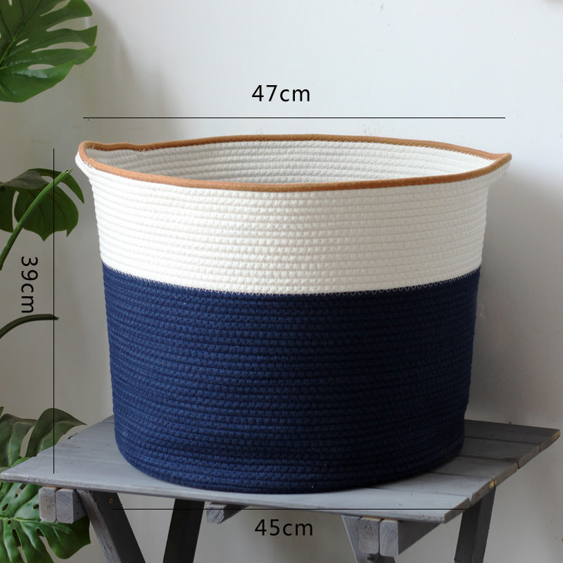 Handcrafted storage basket in modern design Kalsten