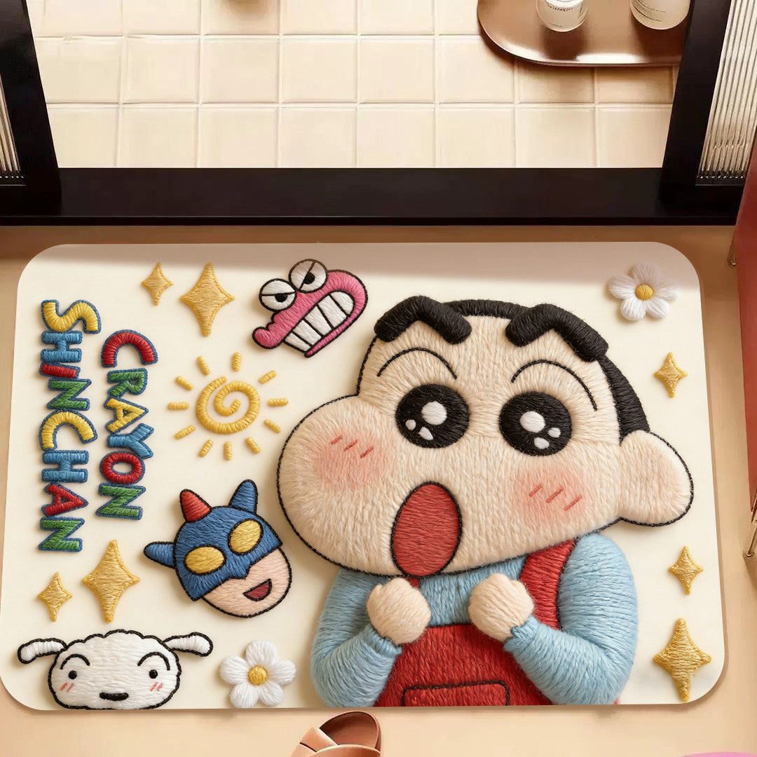 Cartoon Themed Home Mat for Interiors