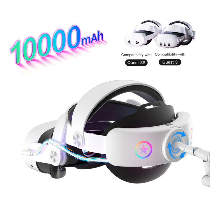 Gaming headset with 3D surround sound and RGB lighting Kalsten