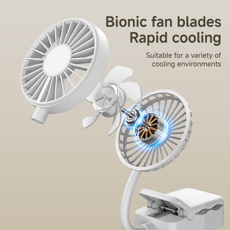 Unisex Portable Handheld Rechargeable Fan Kalsten