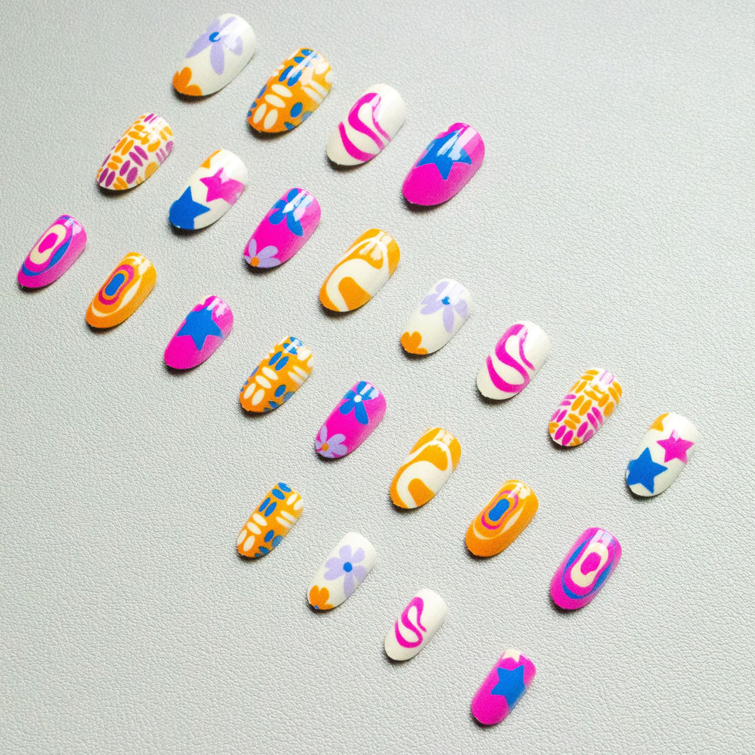 Creative Patterned Nail Art Kit
