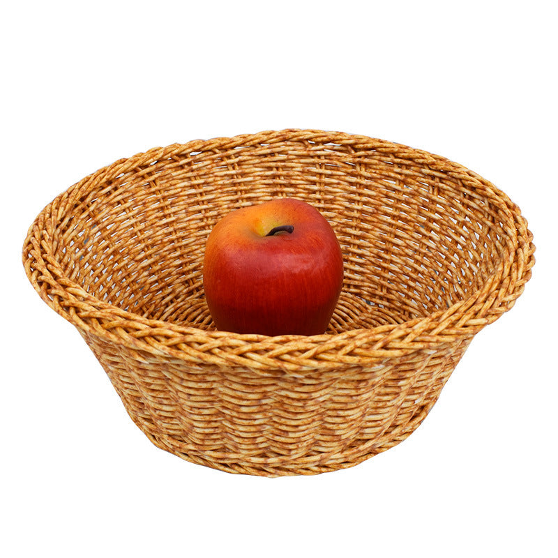 Decorative Handmade Wicker Fruit Bowl Kalsten