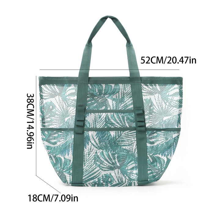 Practical Beach Bag in Airy Mesh Design Kalsten
