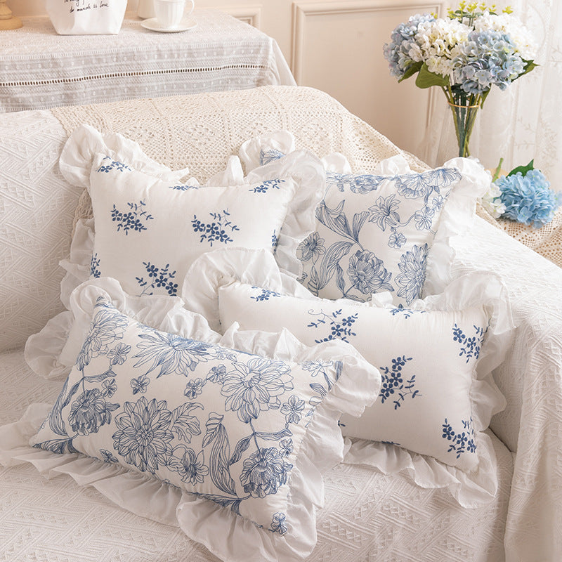 Decorative Ruffled Pillow