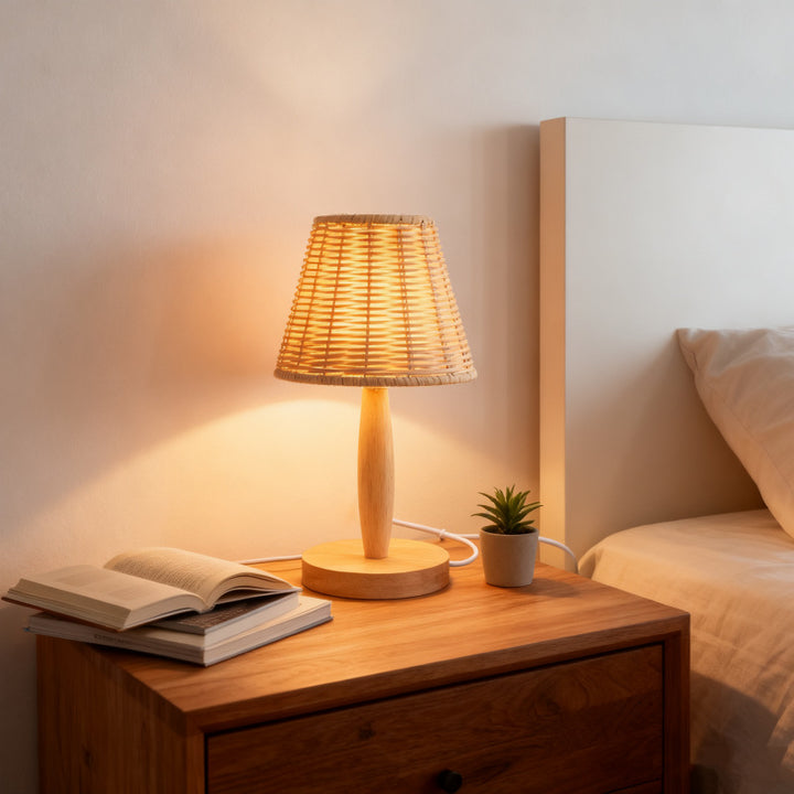 Woven Table Lamp Kalsten