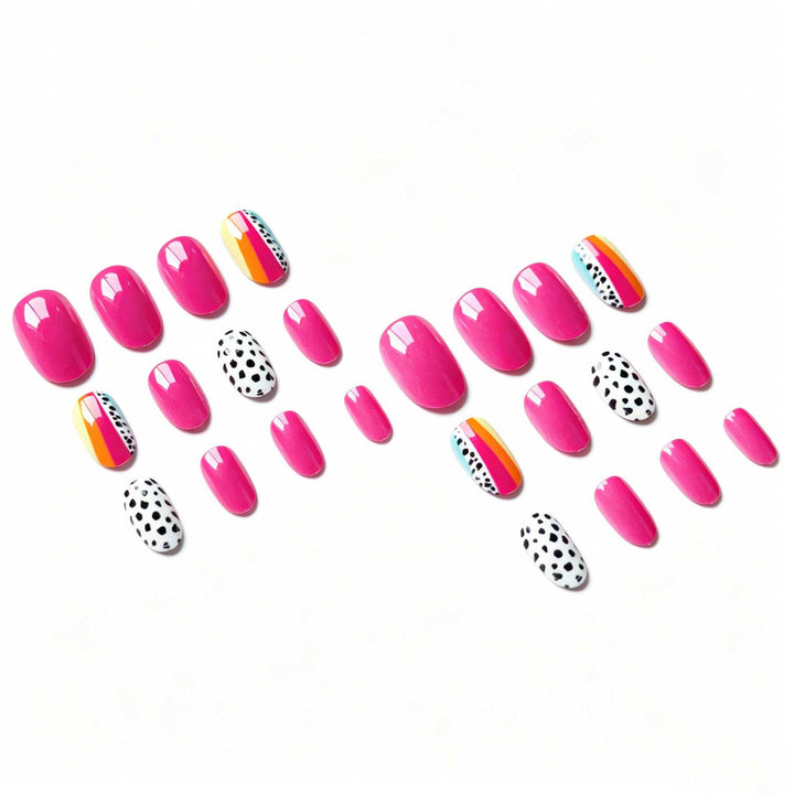 Creative Abstract Nail Art
