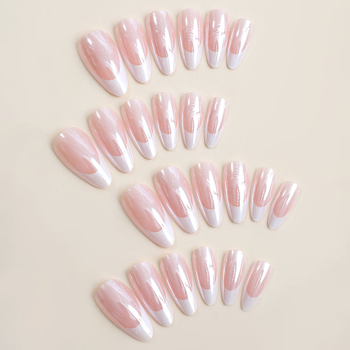 Glossy Gel Nail Extensions Kalsten