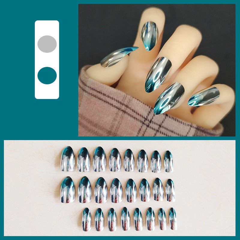 Metallic Ombre Press-On Nail Set