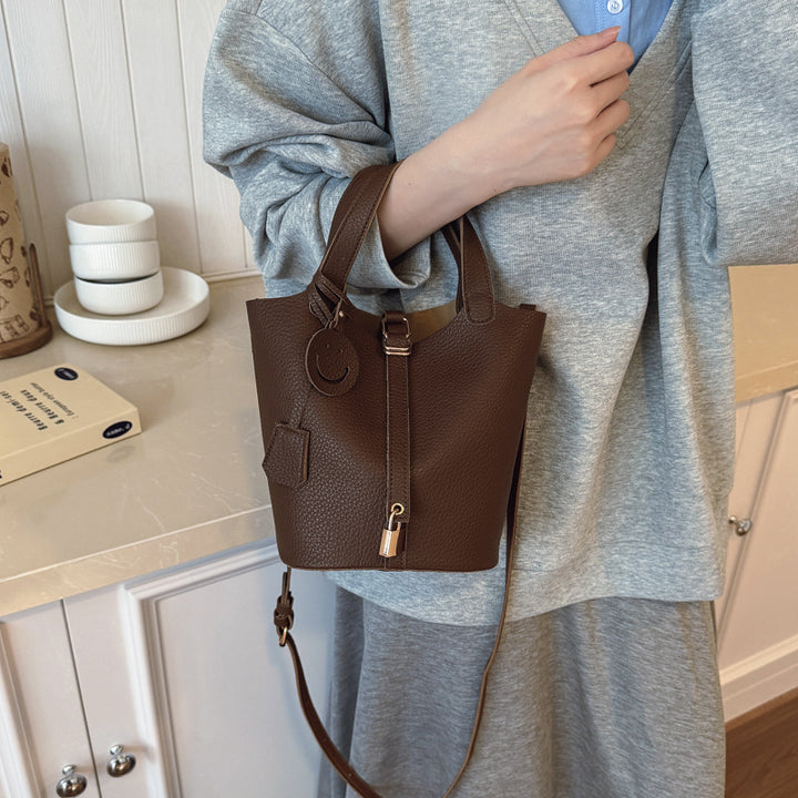 Chic Textured Shoulder Bag Kalsten