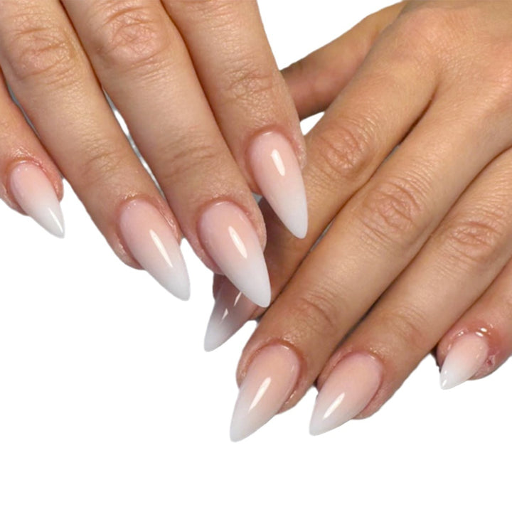 Elegant Ombre Stiletto Nail Extensions