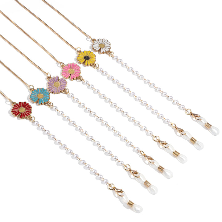 Floral Design Eyewear Chain Holder Kalsten