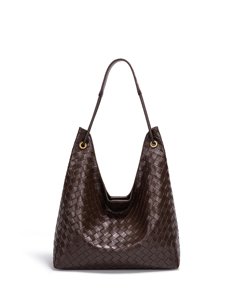 Stylish Woven Hobo Handbag Kalsten
