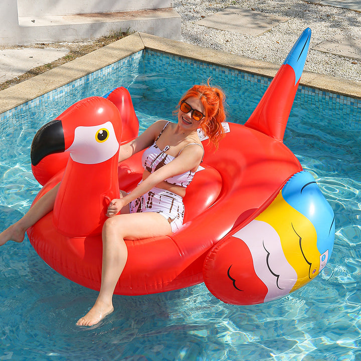 Women Inflatable Flamingo Swim Island Kalsten