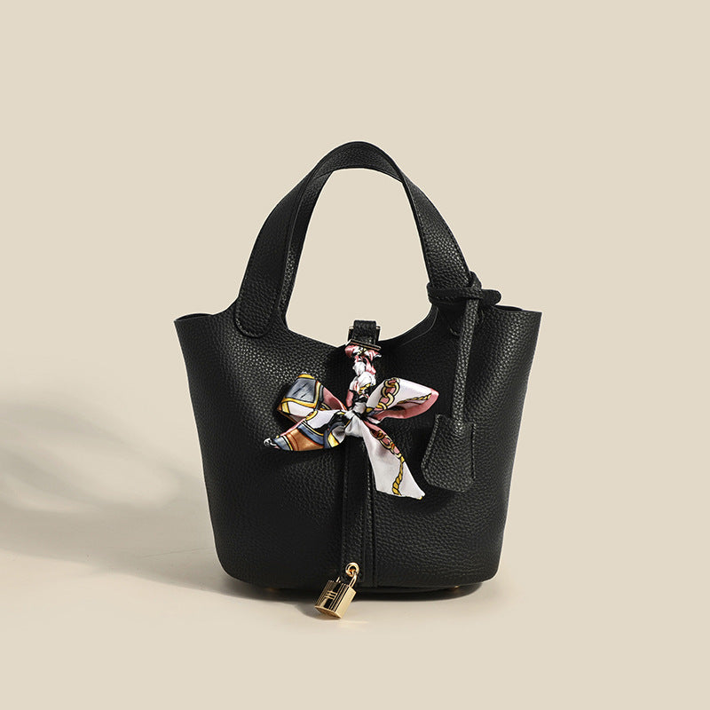 Chic Mini Bucket Handbag