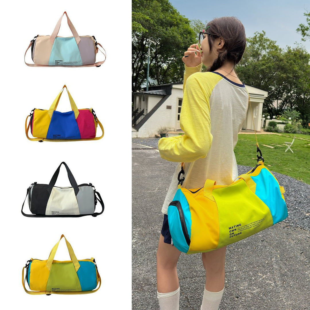 Sporty Functional Travel Duffel Bag Kalsten