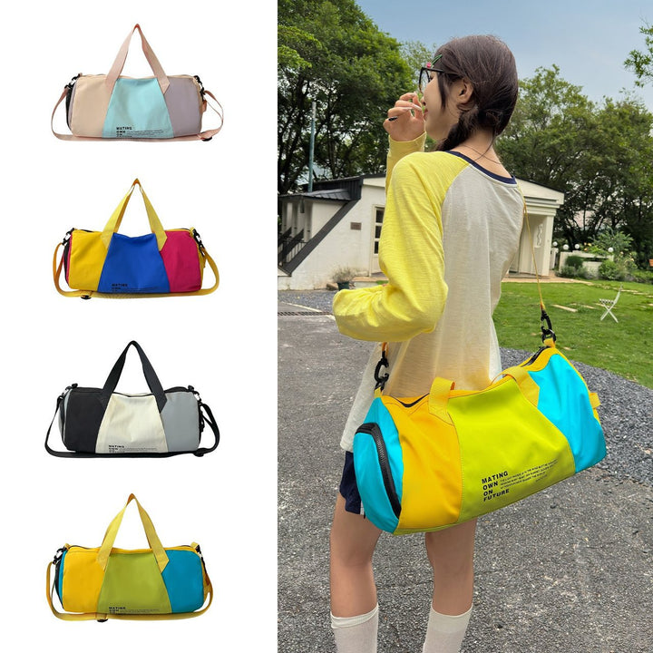 Sporty Functional Travel Duffel Bag Kalsten