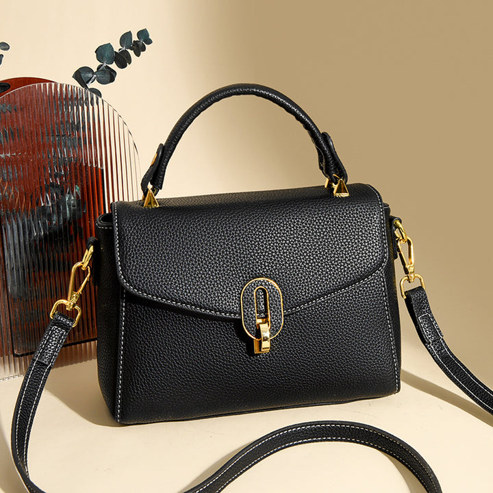 Elegant Structured Top-Handle Handbag Kalsten