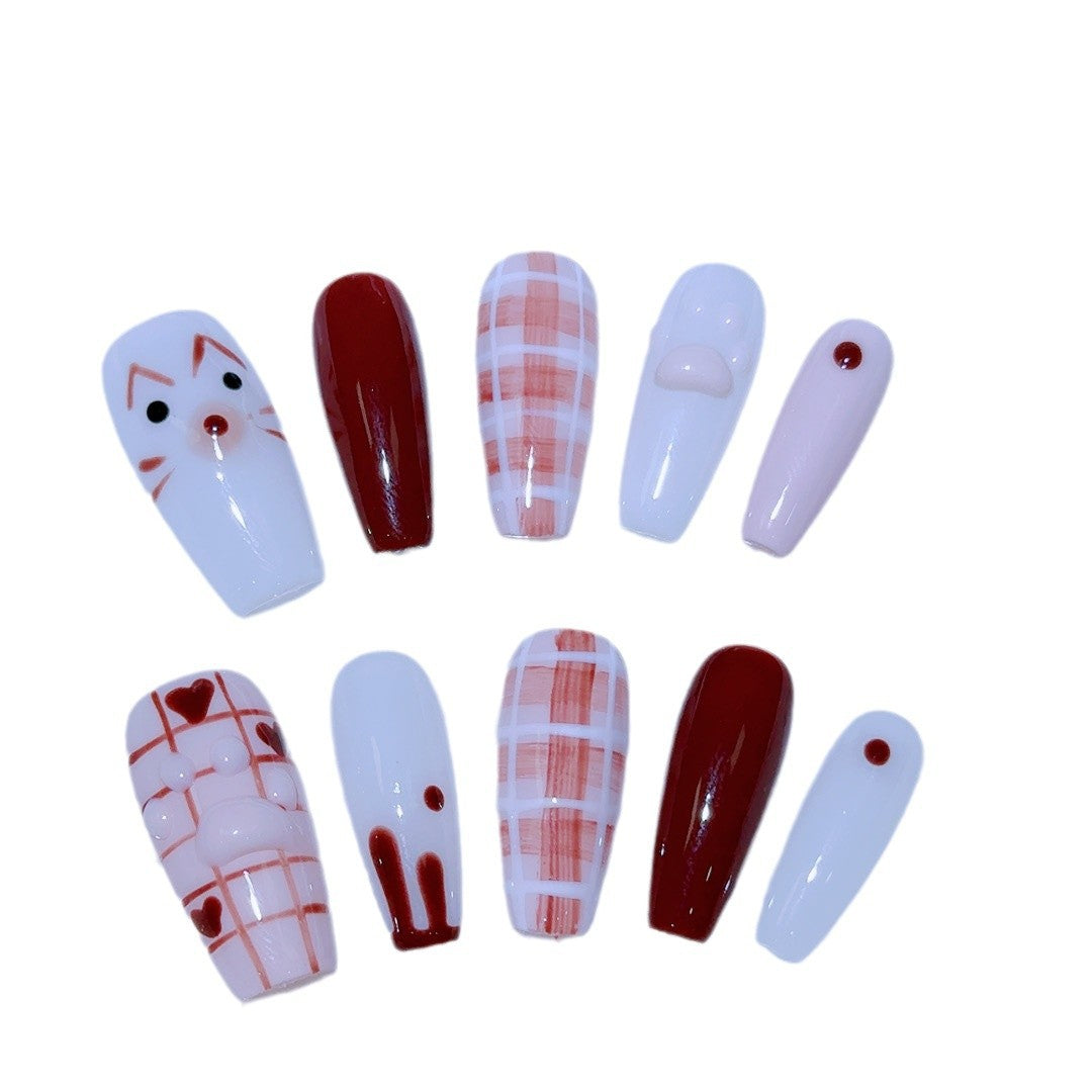 Artistic 3D Nail Art Tips Set
