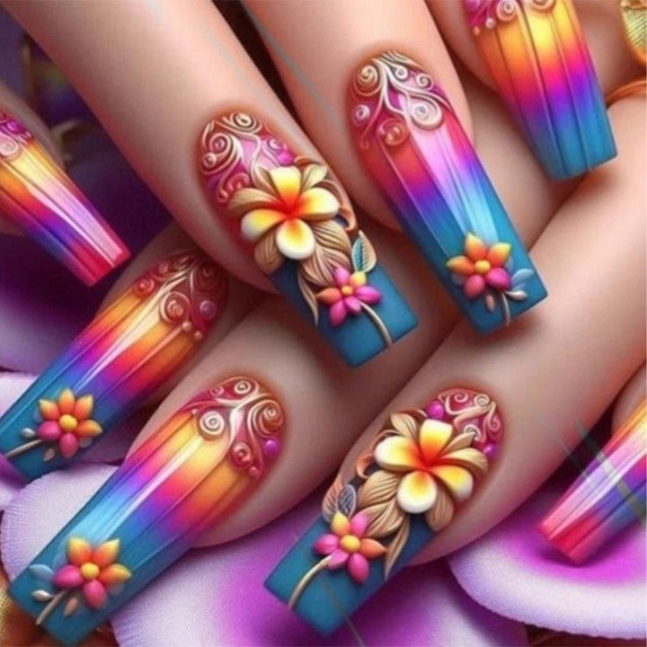 Elegant Artificial Nail Decoration Kalsten