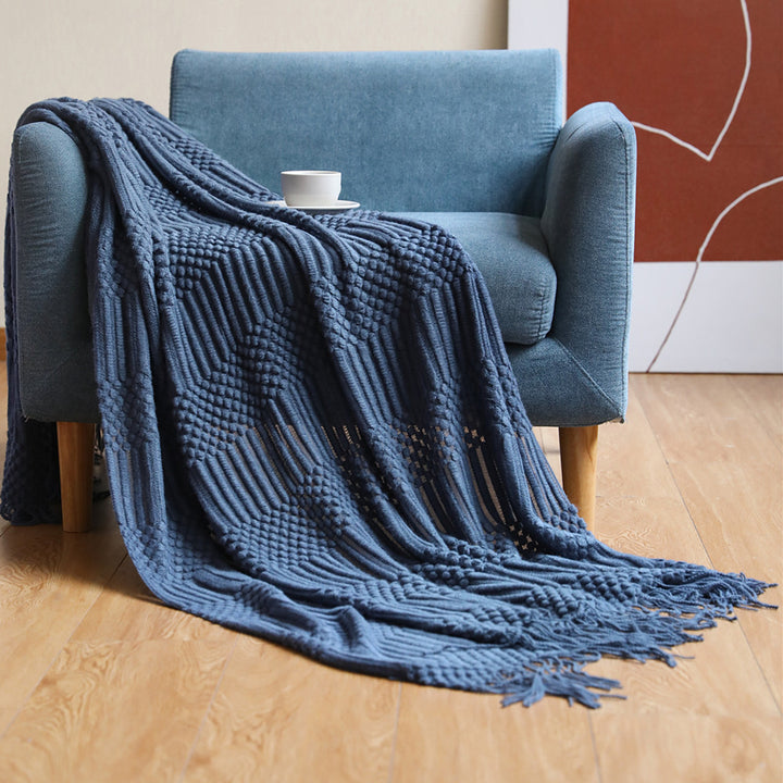Textured Knit Scarf Kalsten