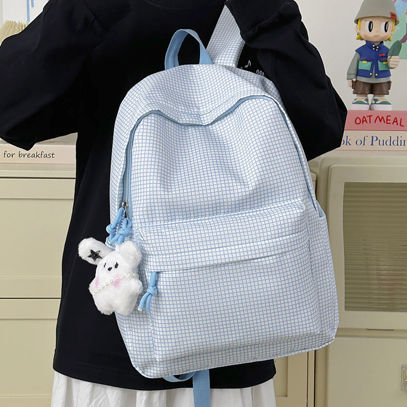 Textured Patterned Casual Backpack Kalsten