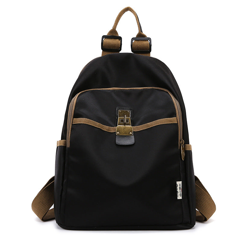 Floral Print Canvas Backpack Kalsten