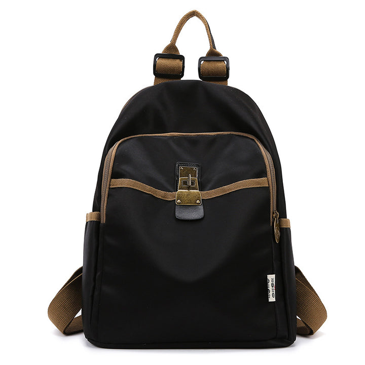 Floral Print Canvas Backpack Kalsten