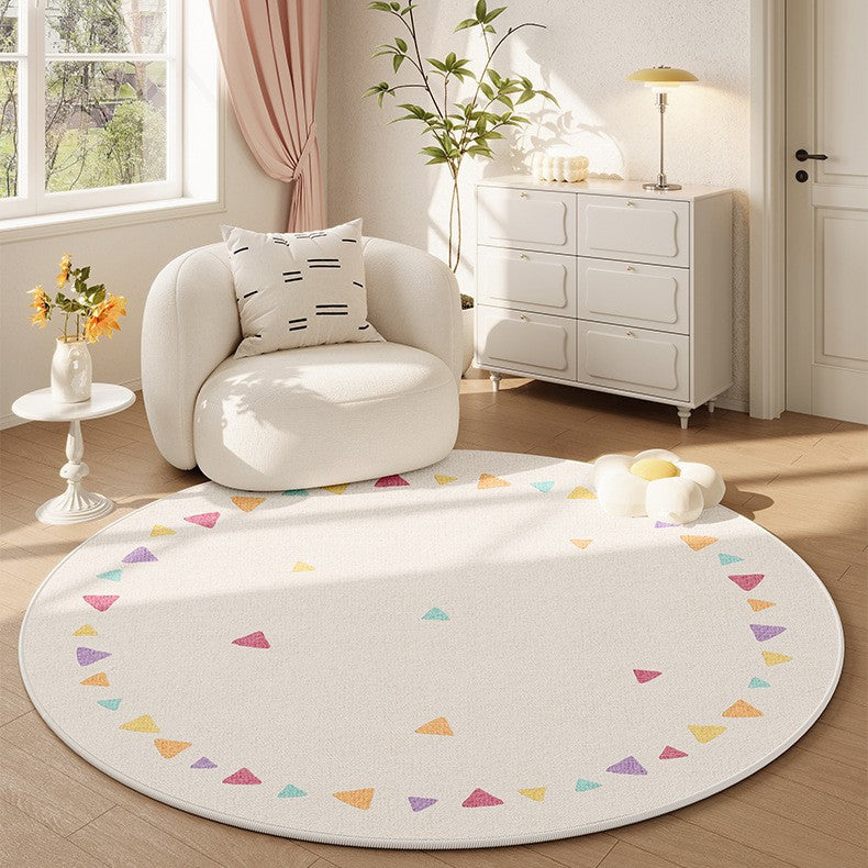 Contemporary Round Area Rug