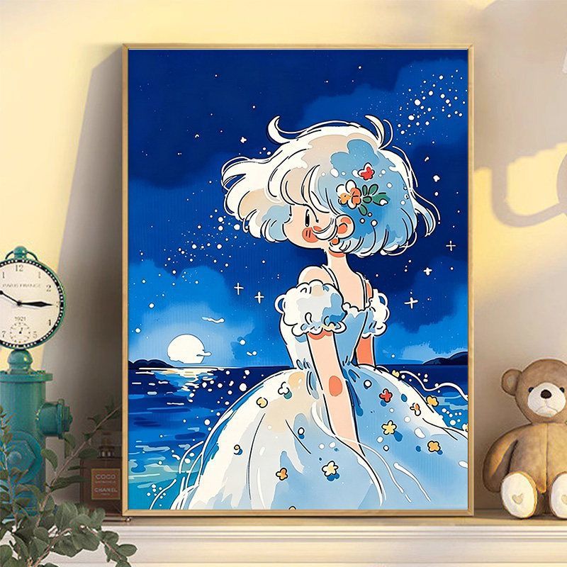 Celestial Fantasy Illustration Wall Art Kalsten