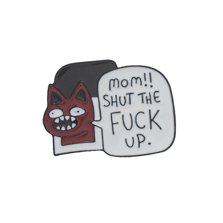 Whimsical Cartoon Enamel Pin Kalsten