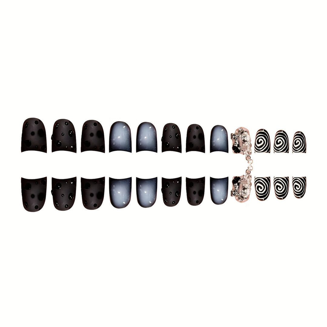 Stylish Press-On Nail Art Set Kalsten