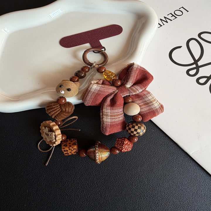 Decorative Beaded Charm Keychain Kalsten 1790134914