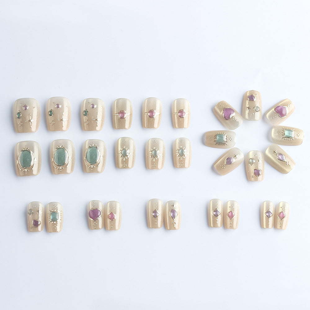 Decorative Press-On Nail Art Collection Kalsten