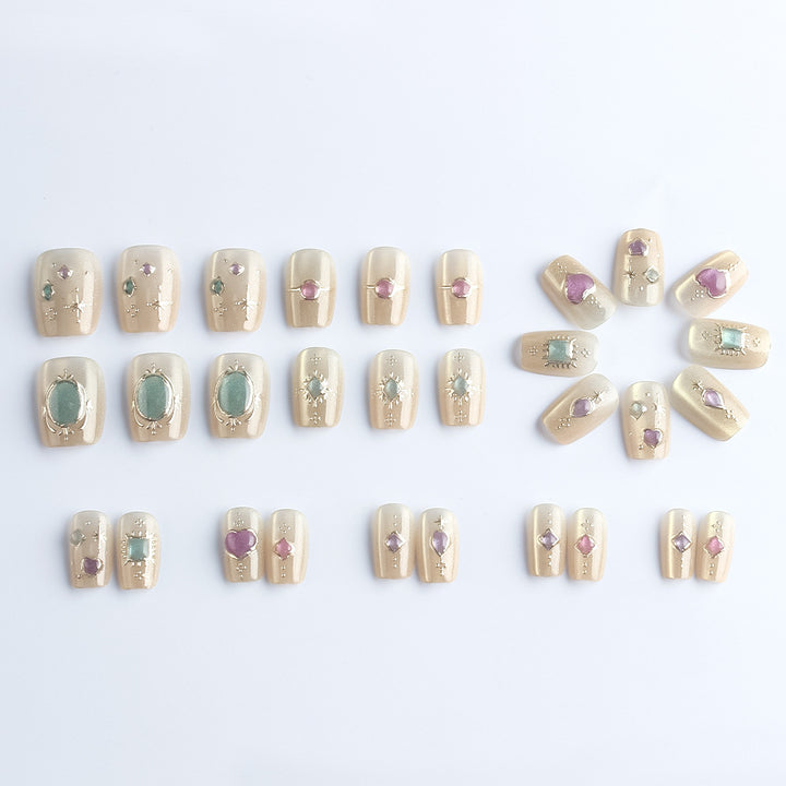 Decorative Press-On Nail Art Collection Kalsten