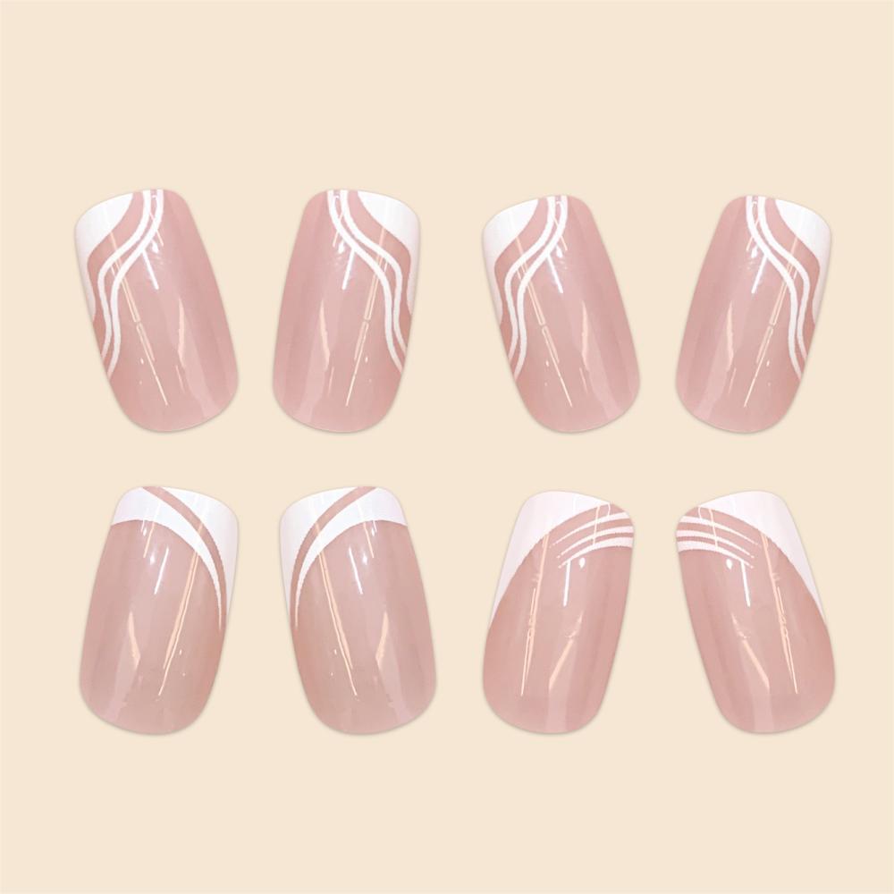 Elegant French Tip Nail Art Kit
