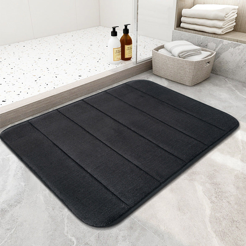 Plush Absorbent Bath Mat