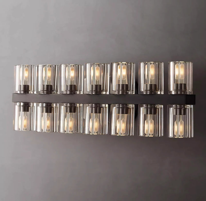 Modern Crystal Circle Chandelier