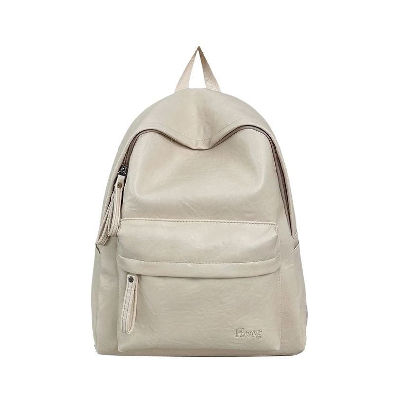 Casual Leather Backpack Kalsten