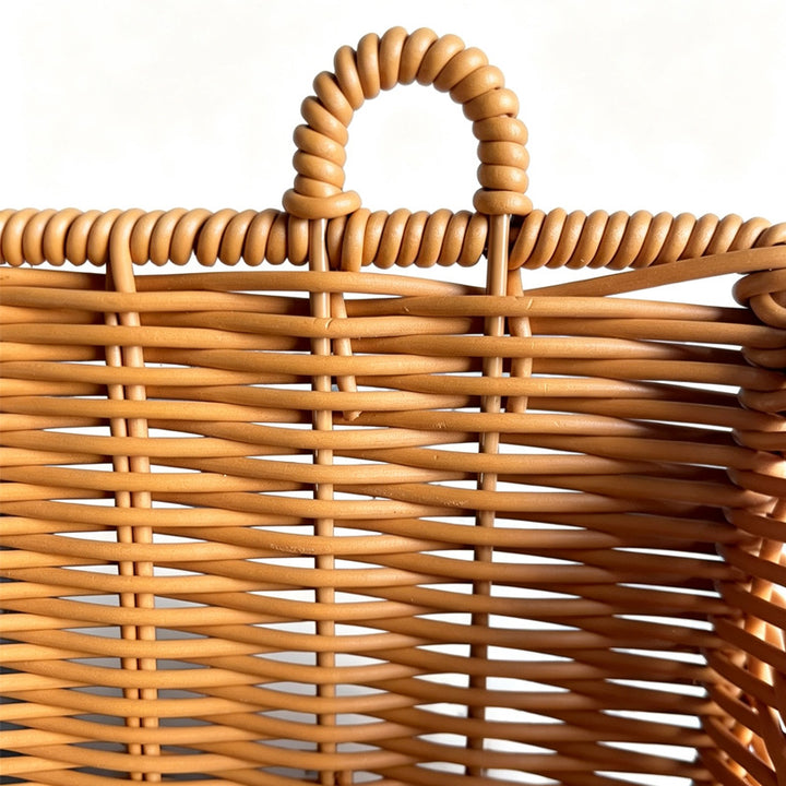 Rustic Woven Storage Tray Kalsten