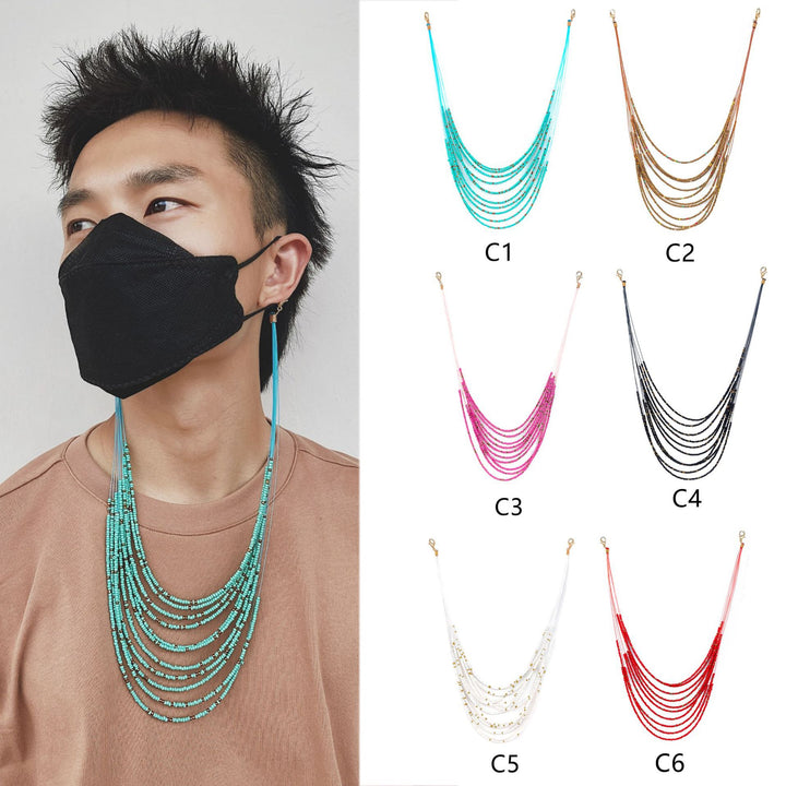 Multilayered Beaded Necklace Kalsten