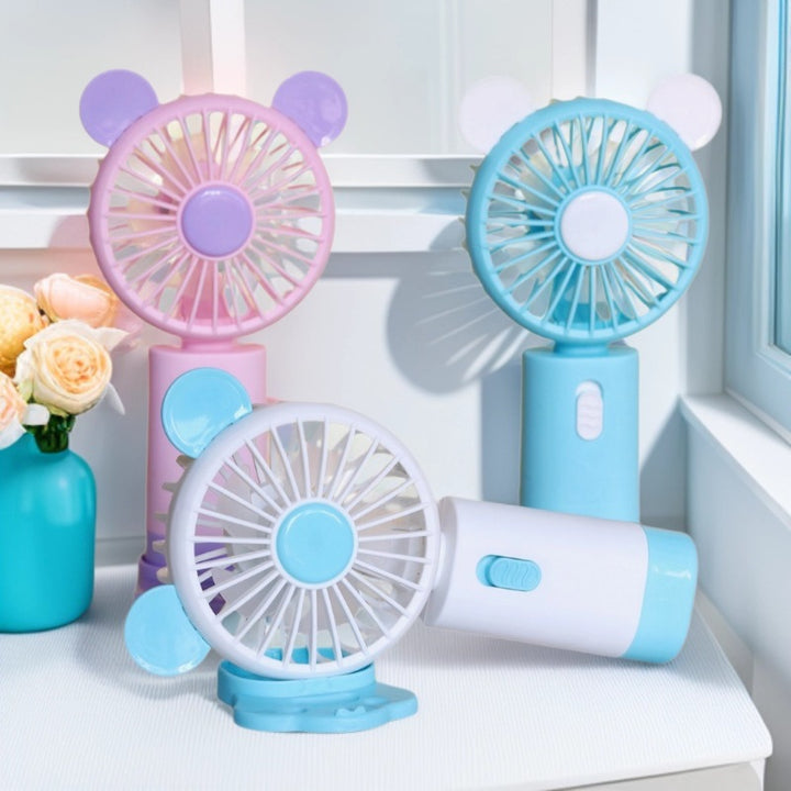 Unisex Portable Mini Fan with Animal Ear Design Kalsten